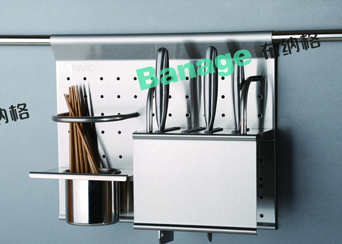 Single-tube knife rack